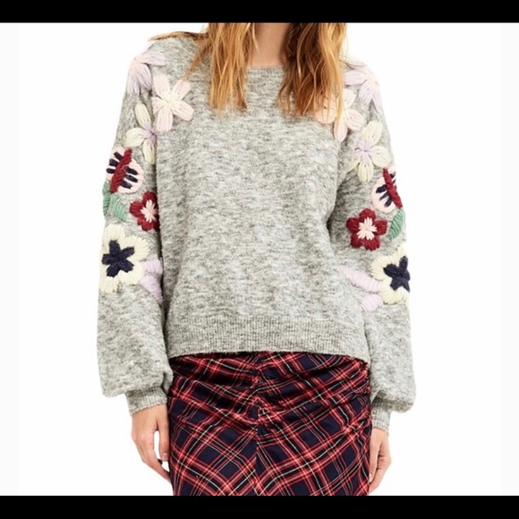 Sundance Sweaters - Boundless North for Sundance Floral Embroidered Sweater